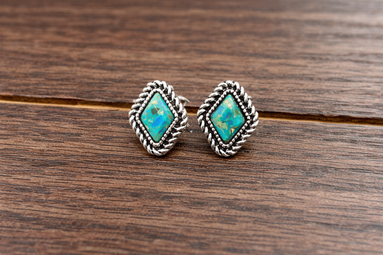 Gemstone Stud Earrings | Gemstone Stud Everyday Jewelry