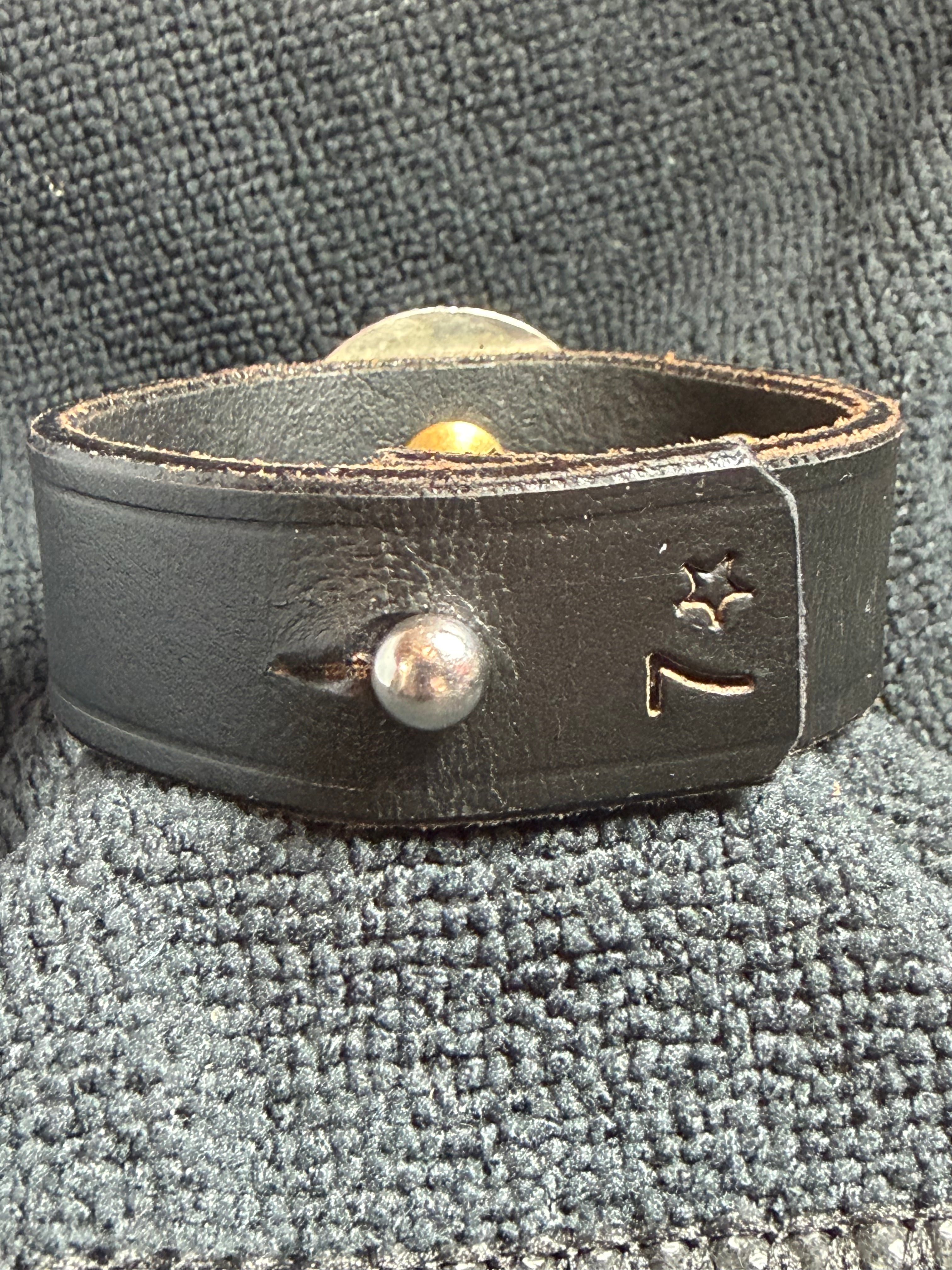Turquoise Statement Leather Cuff Bracelet