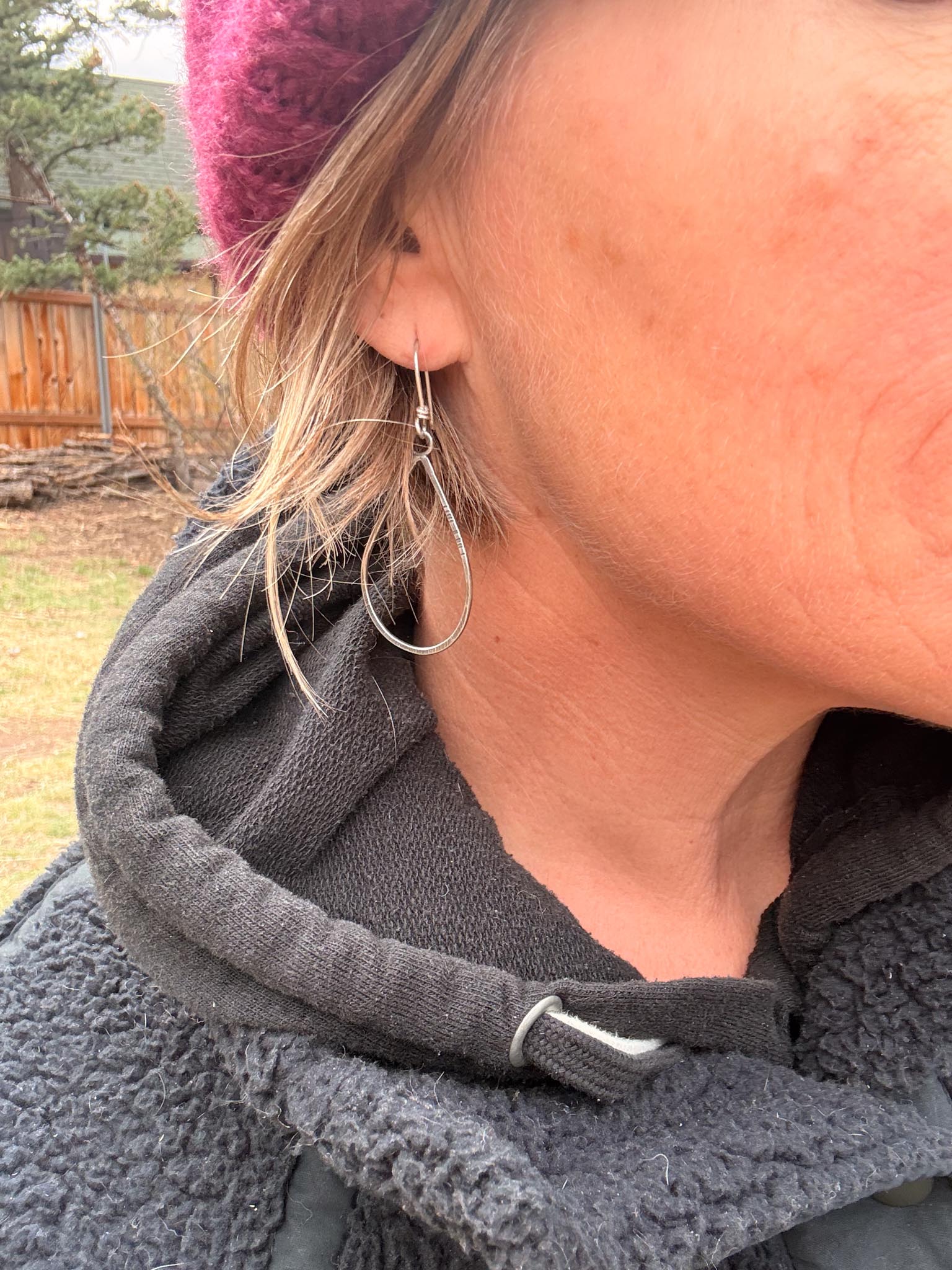 Drift Hoops | Sterling Silver