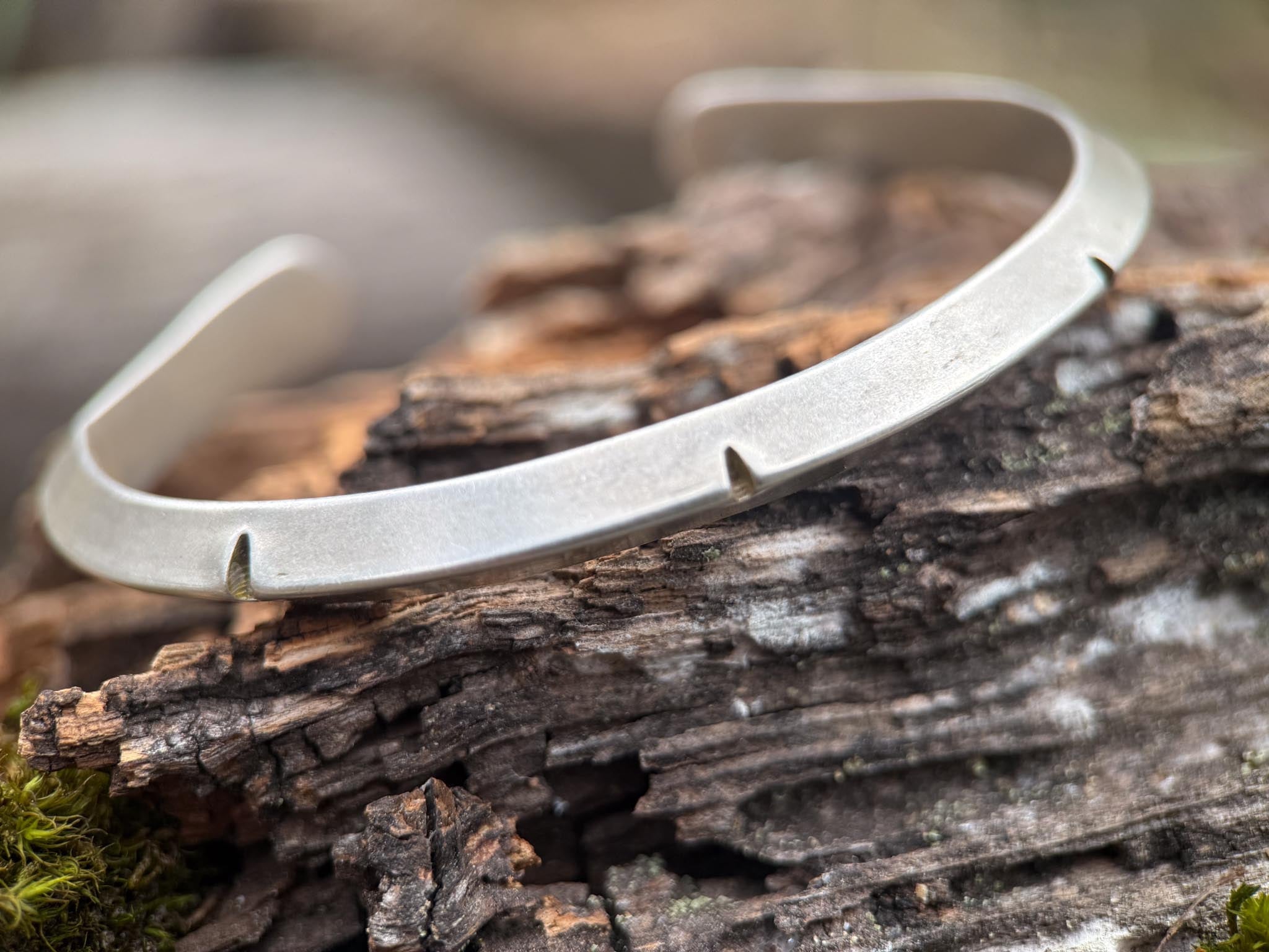 Edge Cuff | Sterling Silver